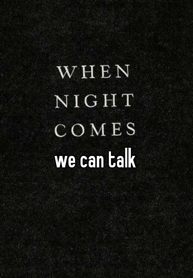 we-can-talk