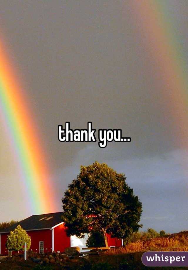 thank you...
