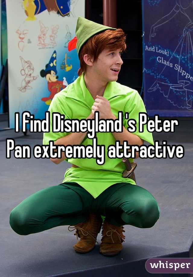 I find Disneyland 's Peter Pan extremely attractive 