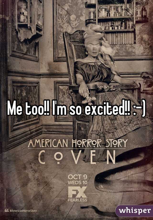 Me too!! I'm so excited!! :-)