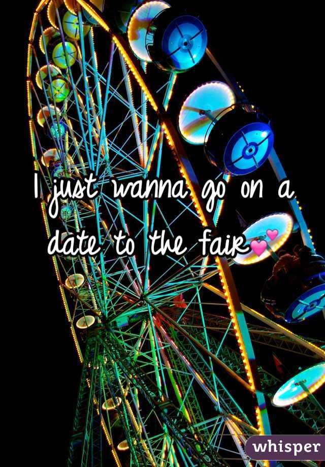 I just wanna go on a date to the fair💕