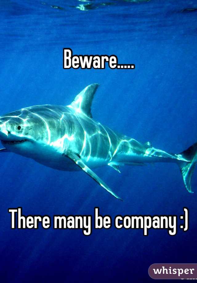 Beware.....





There many be company :)
