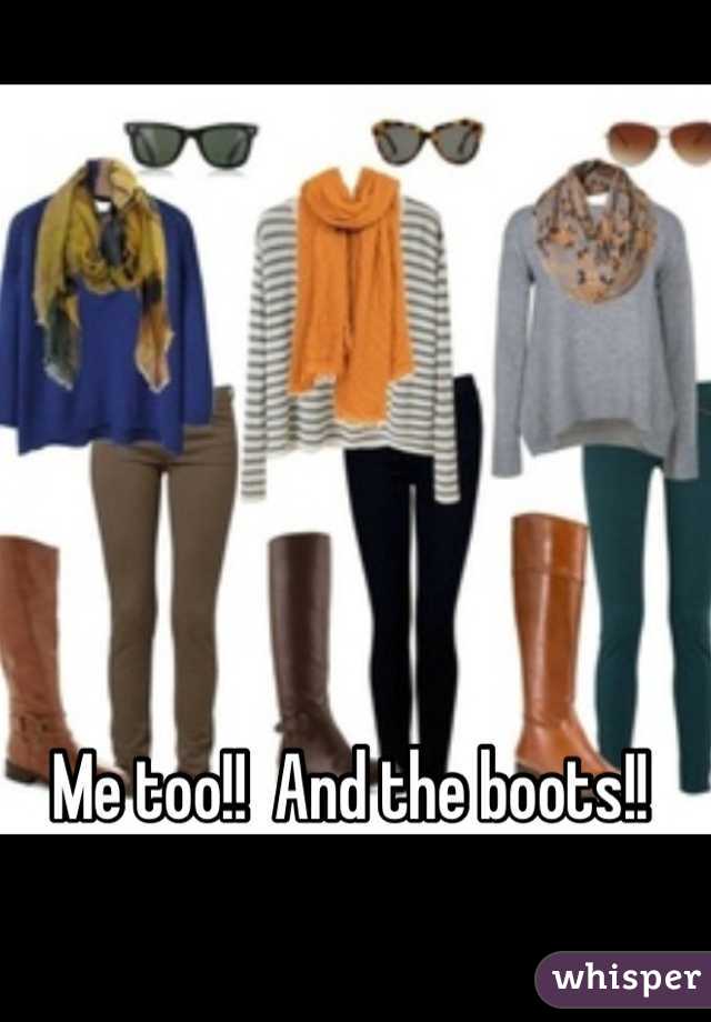 Me too!!  And the boots!!