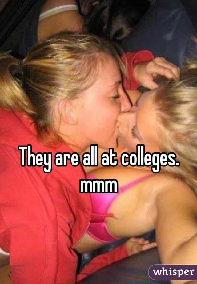 They are all at colleges. mmm