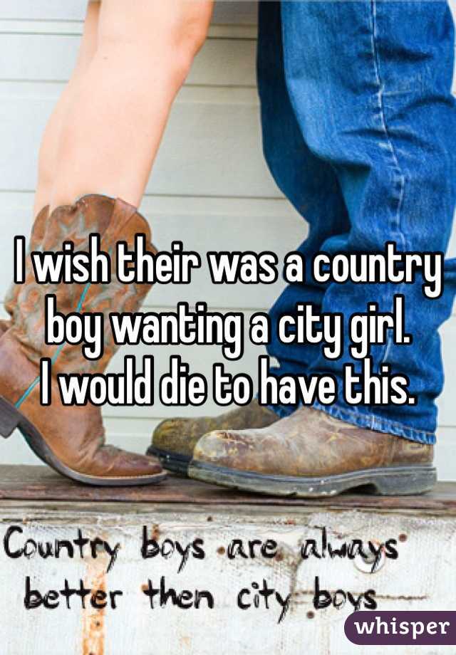 I wish their was a country boy wanting a city girl. 
I would die to have this. 