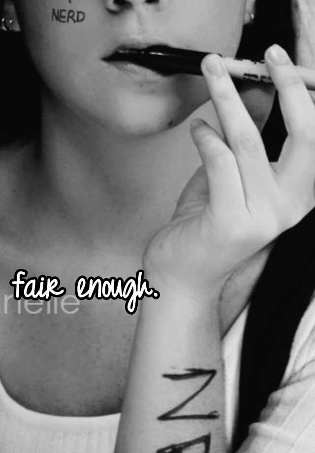 fair-enough