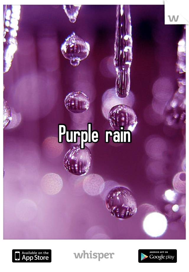 Purple  rain
