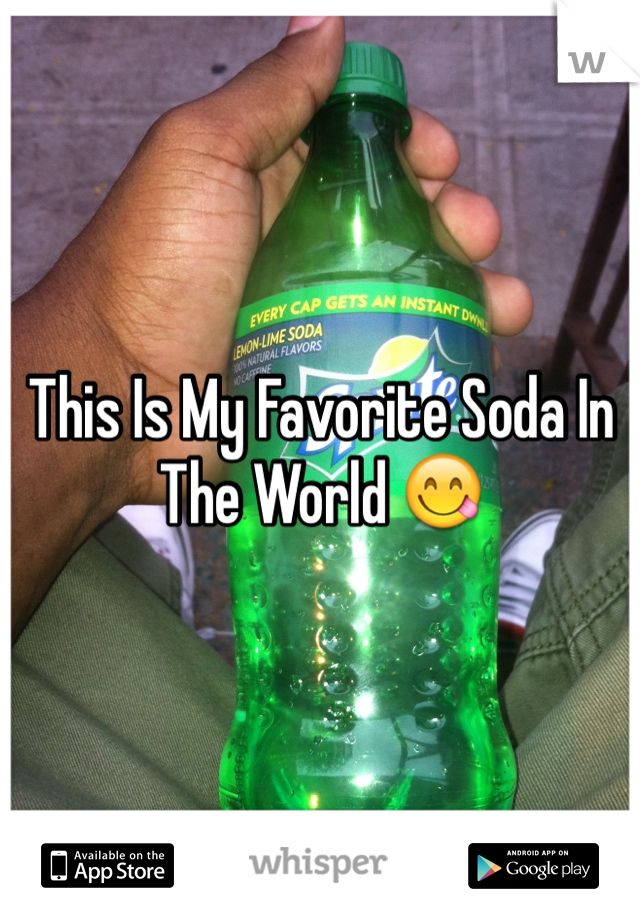 This Is My Favorite Soda In The World 😋 