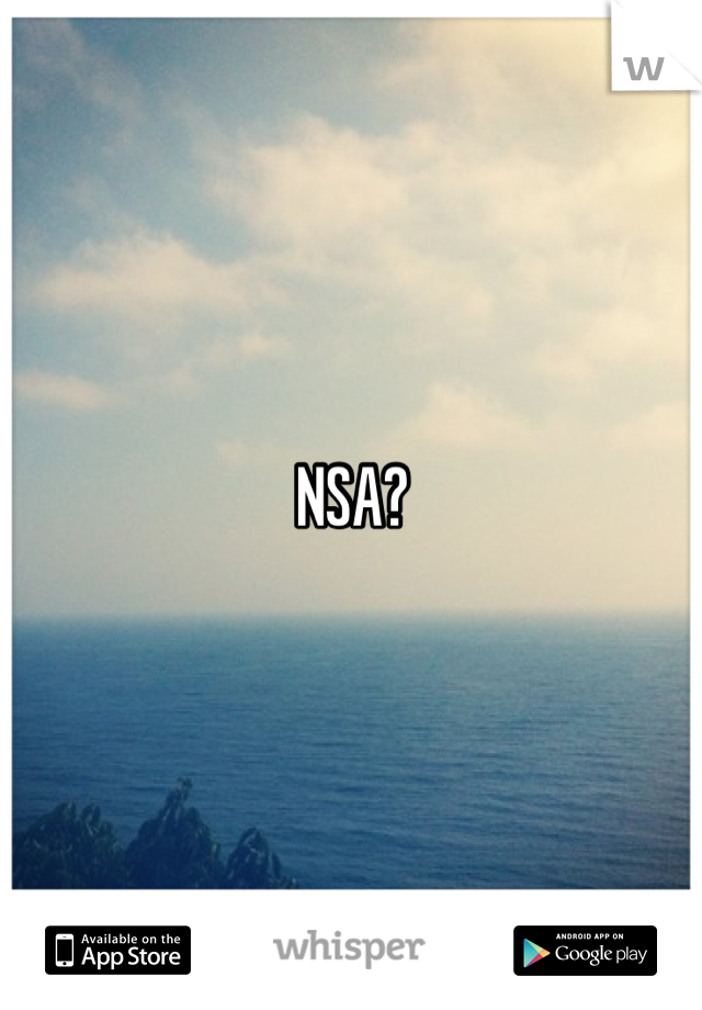 NSA?