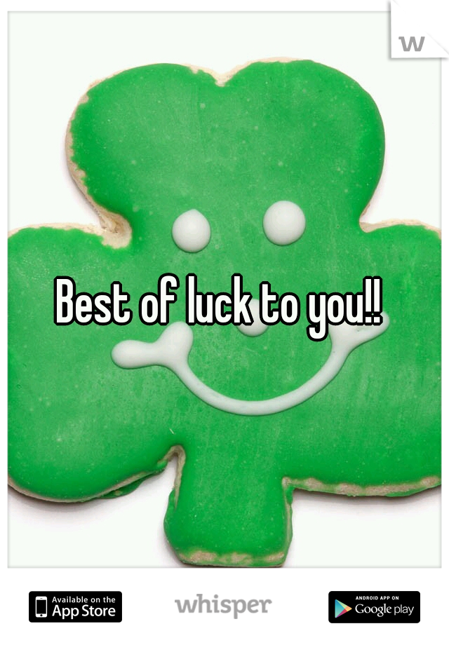 Best of luck to you!! 