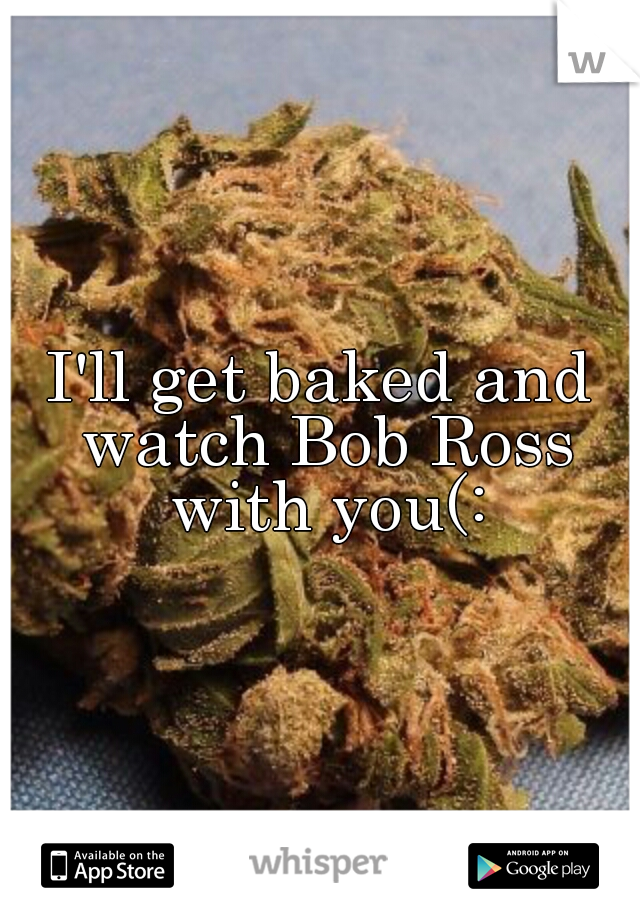 I'll get baked and watch Bob Ross with you(: