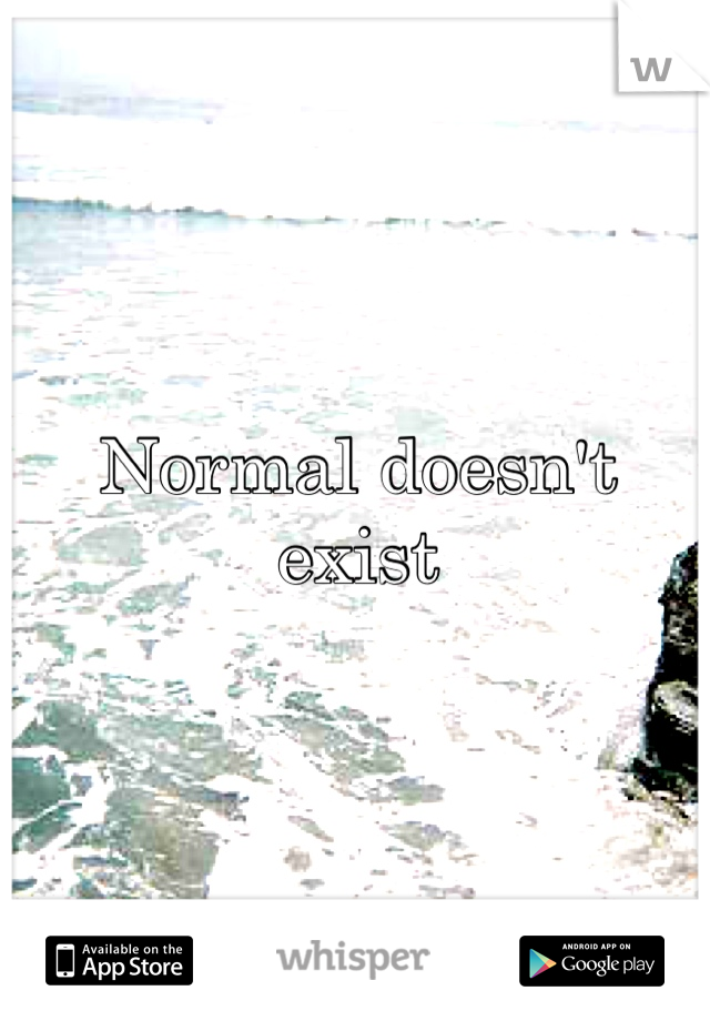 Normal doesn't exist 