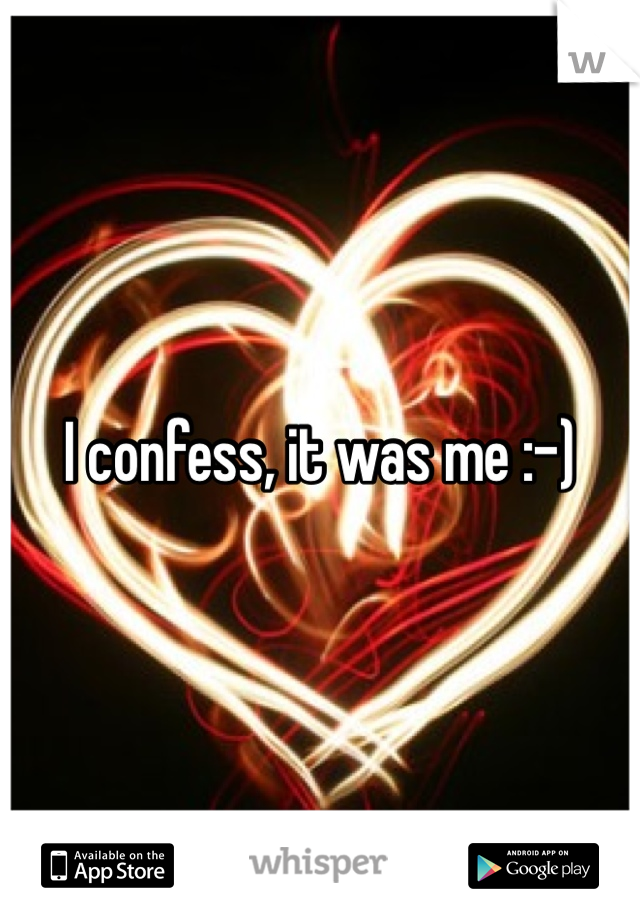 I confess, it was me :-)