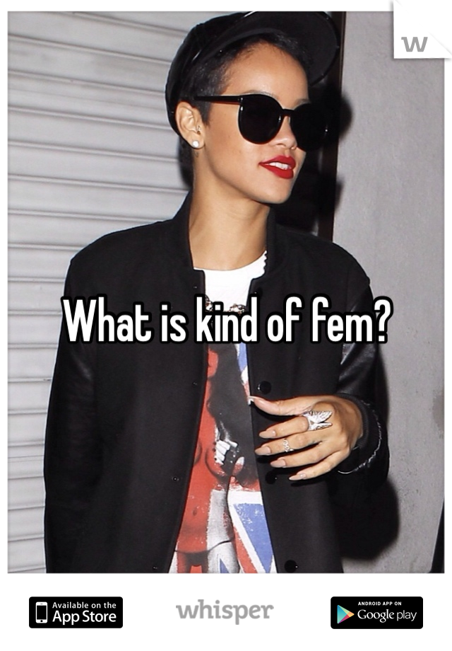 What is kind of fem? 