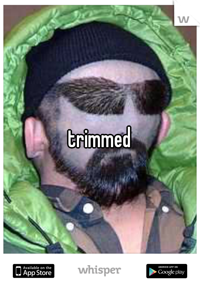 trimmed