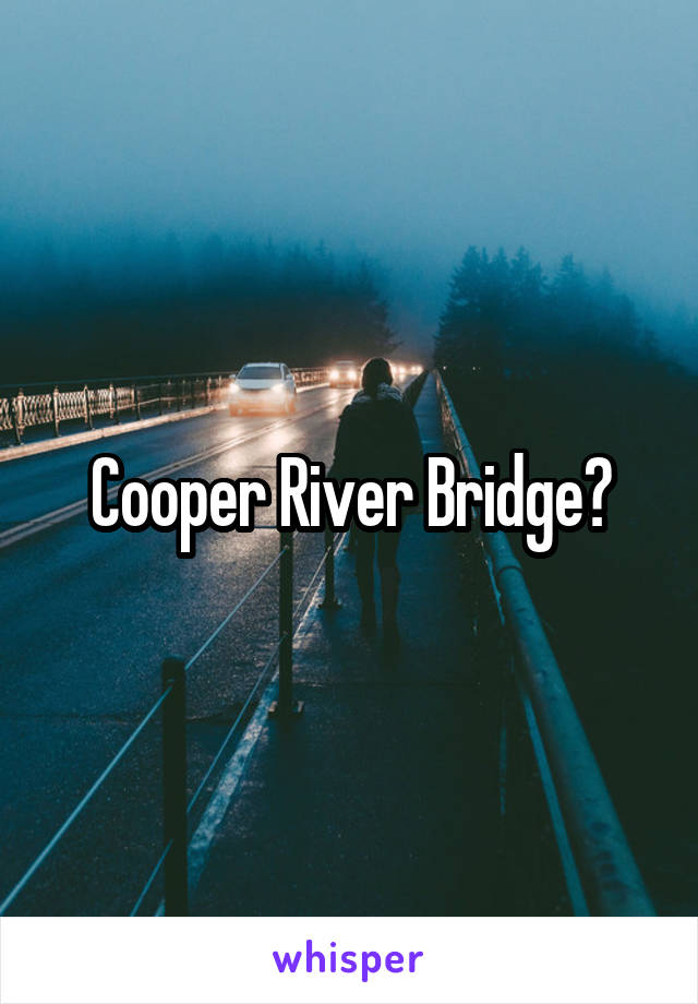 Cooper River Bridge?