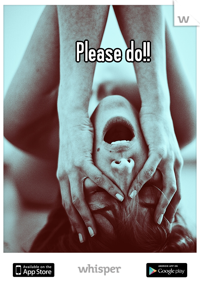 Please do!! 