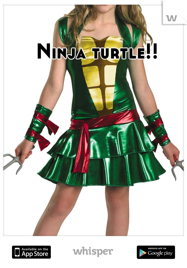Ninja turtle!! 