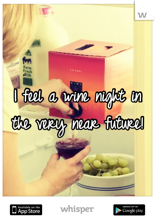 I feel a wine night in the very near future!