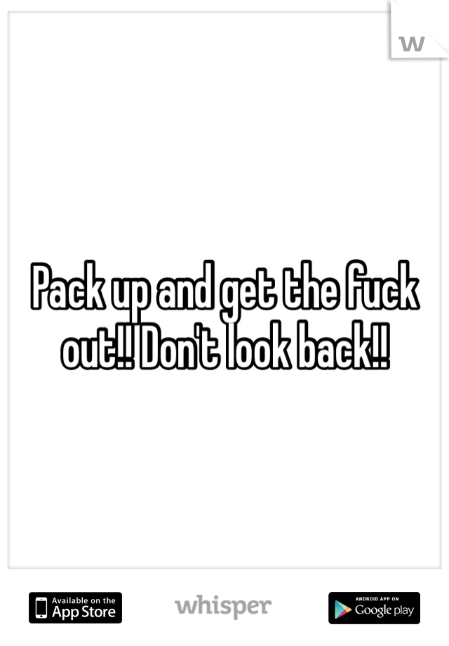 Pack up and get the fuck out!! Don't look back!! 
