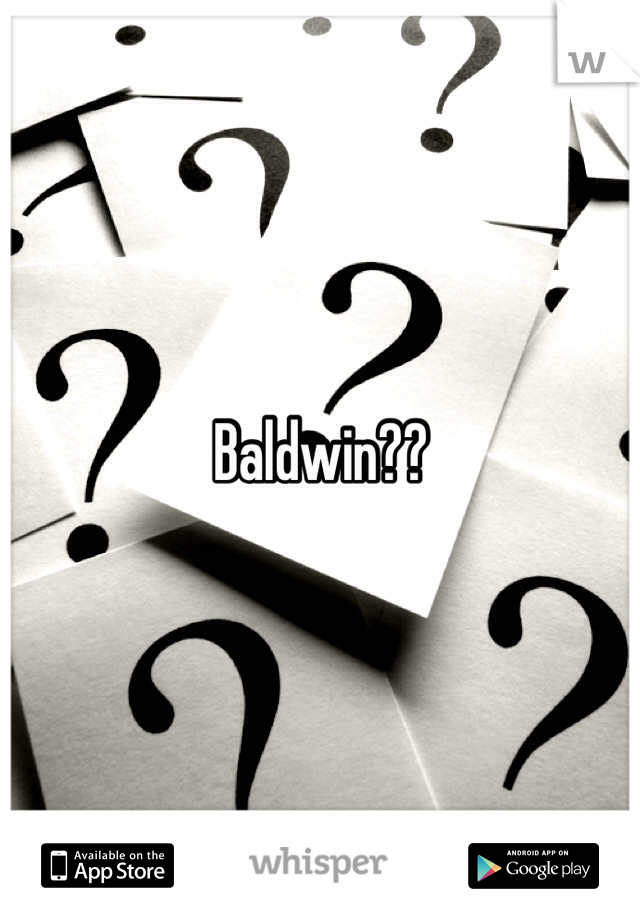 Baldwin??