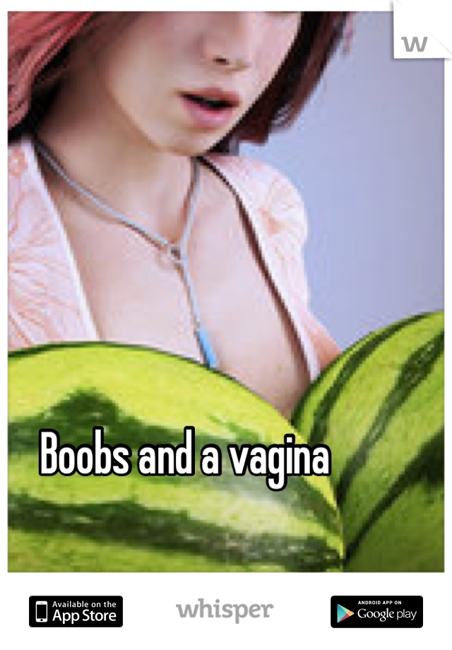 Boobs and a vagina