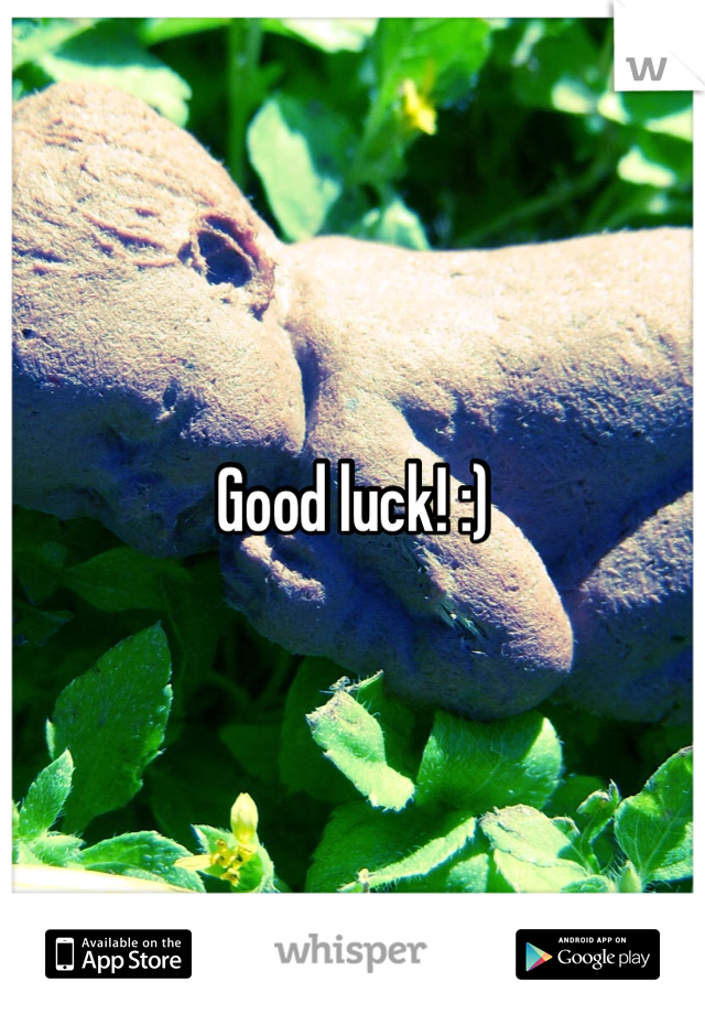 Good luck! :)