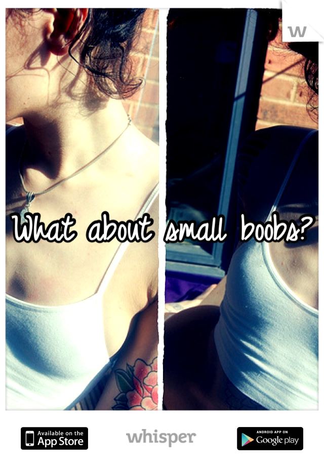 What about small boobs?