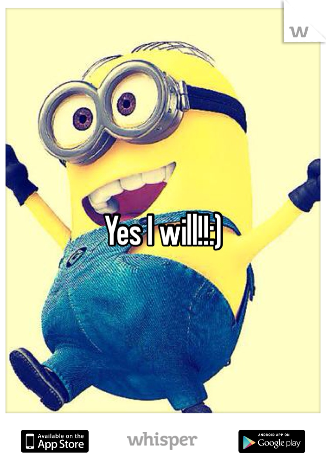 Yes I will!!:) 