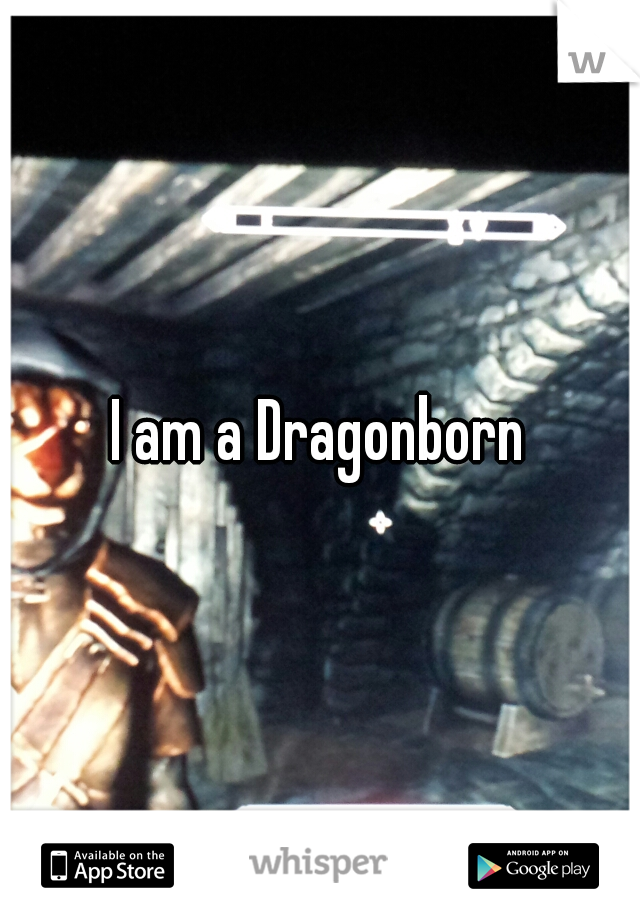 I am a Dragonborn