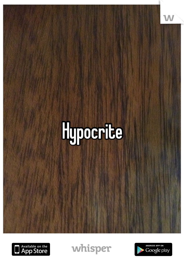 Hypocrite 