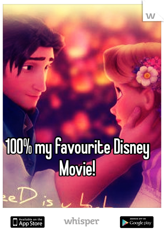 100% my favourite Disney Movie! 
