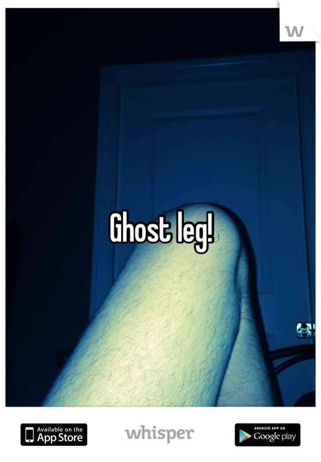 Ghost leg!