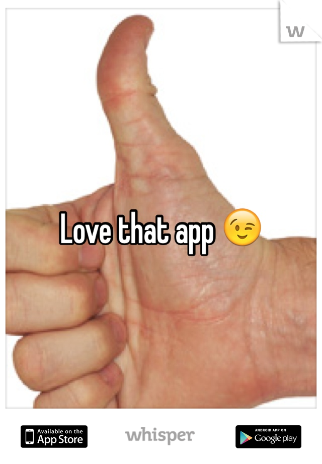 Love that app 😉