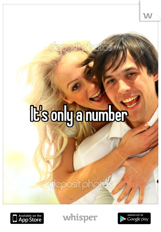 It's only a number 