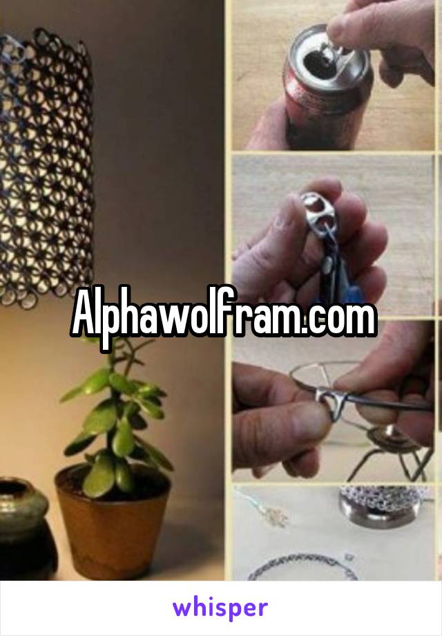 Alphawolfram.com