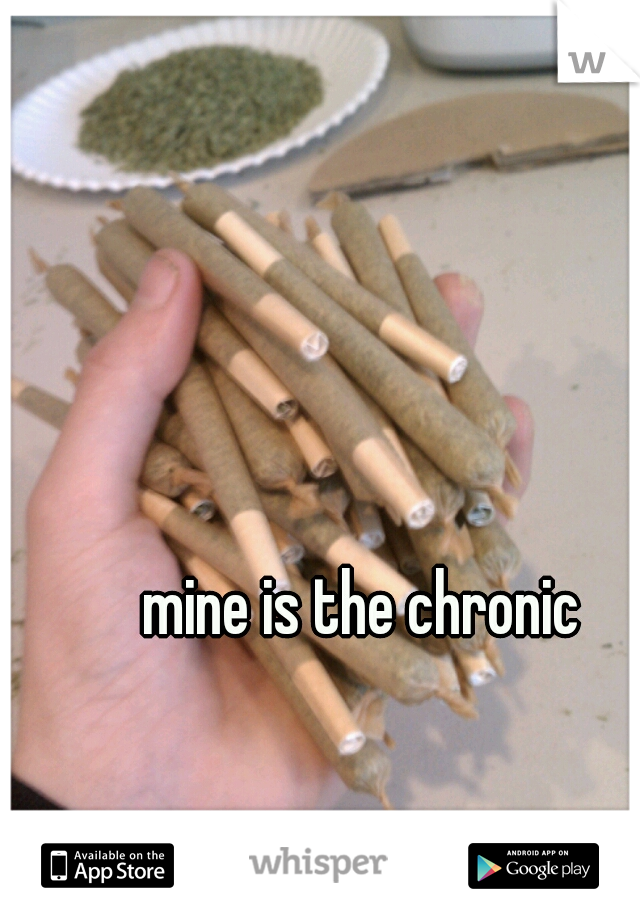 mine is the chronic 