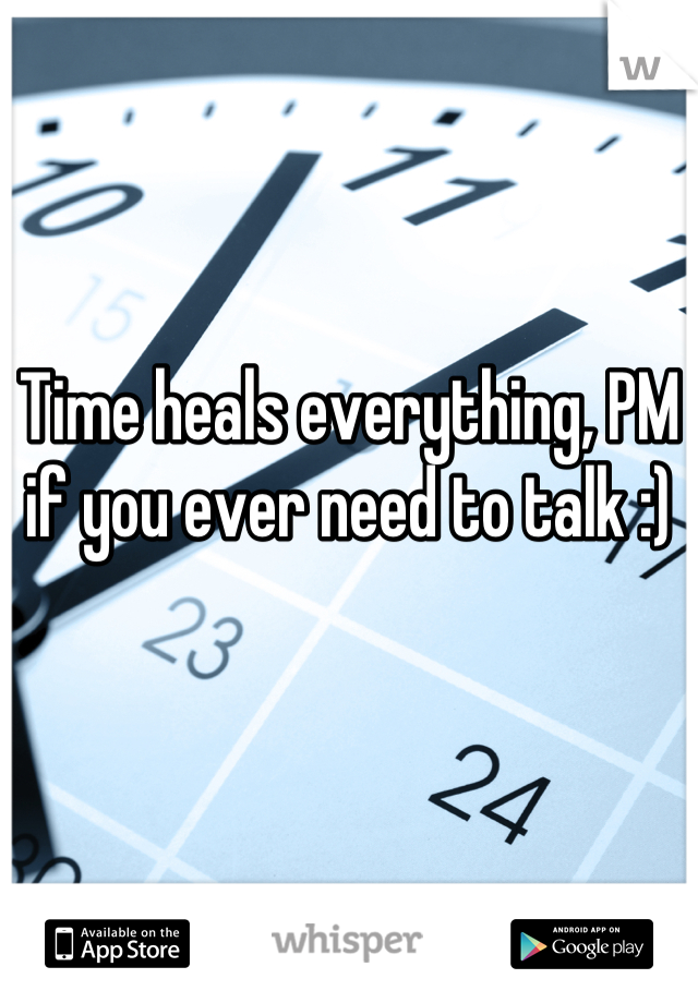 Time heals everything, PM if you ever need to talk :)