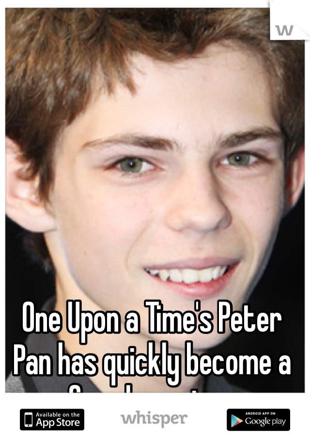 One Upon a Time's Peter Pan has quickly become a fun character. 