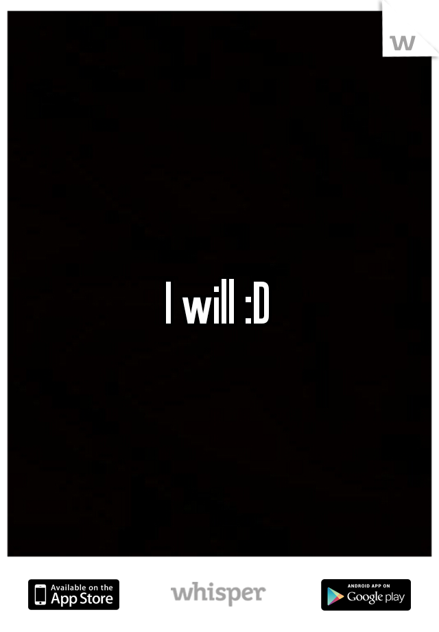 I will :D