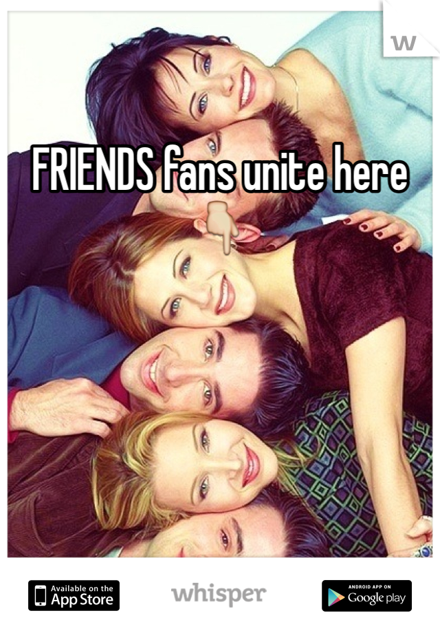 FRIENDS fans unite here👇