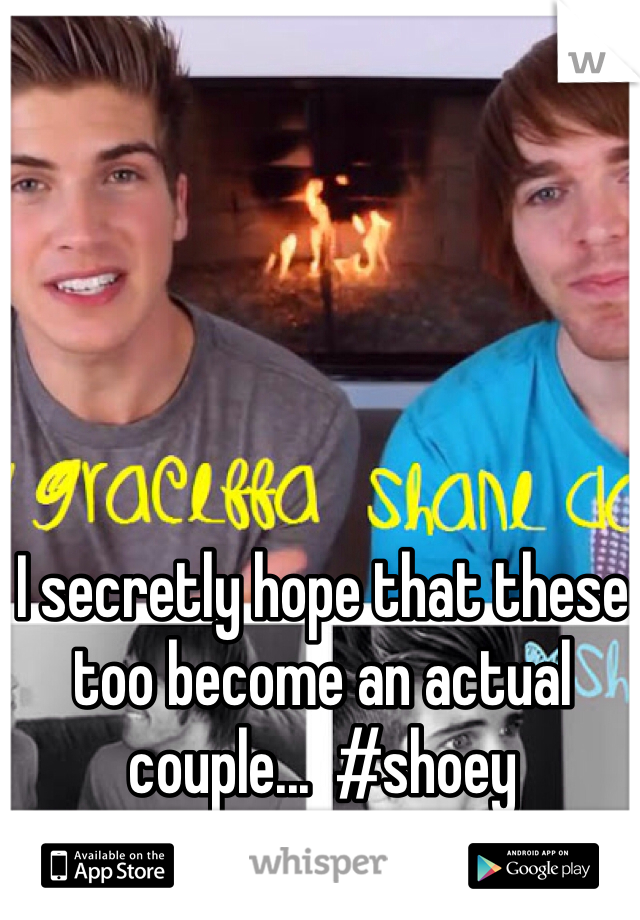 I secretly hope that these too become an actual couple...  #shoey