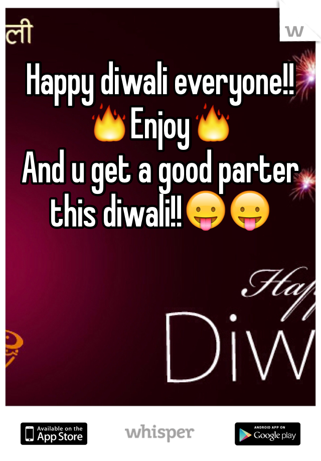 Happy diwali everyone!!
🔥Enjoy🔥
And u get a good parter this diwali!!😛😛