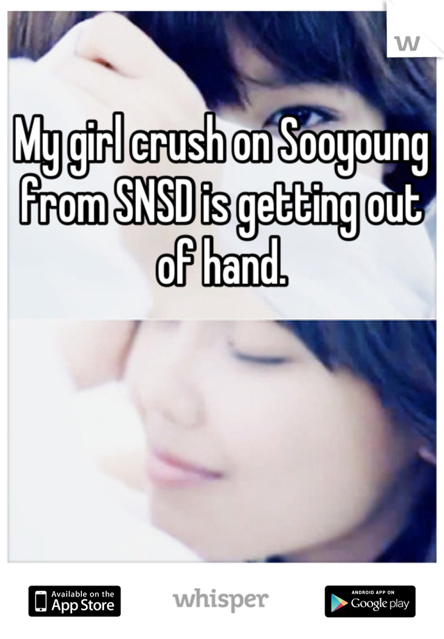 My girl crush on Sooyoung from SNSD is getting out of hand.