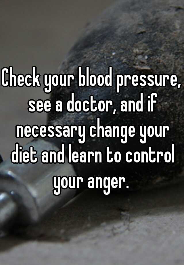 How Does A Doctor Check Your Blood Pressure