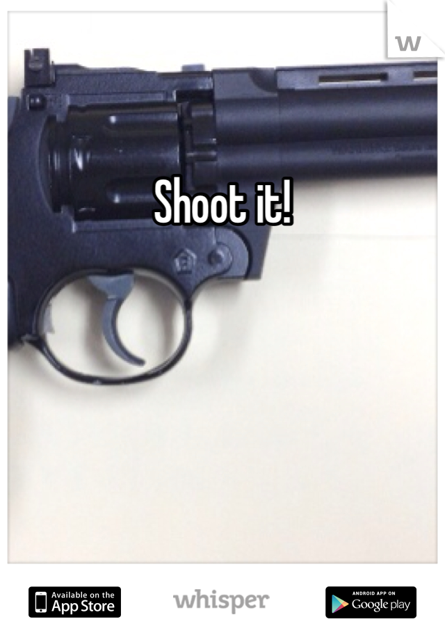 Shoot it!