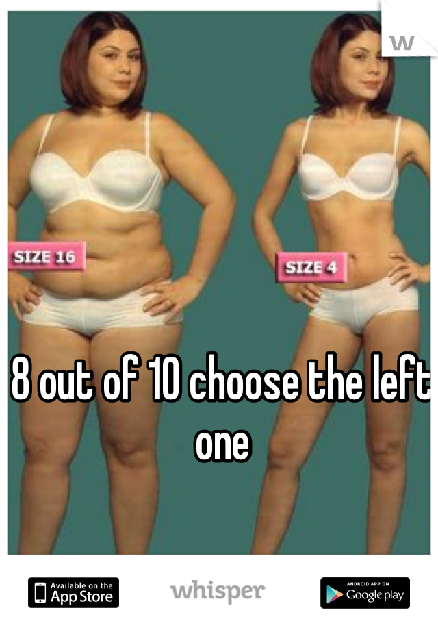 8 out of 10 choose the left one