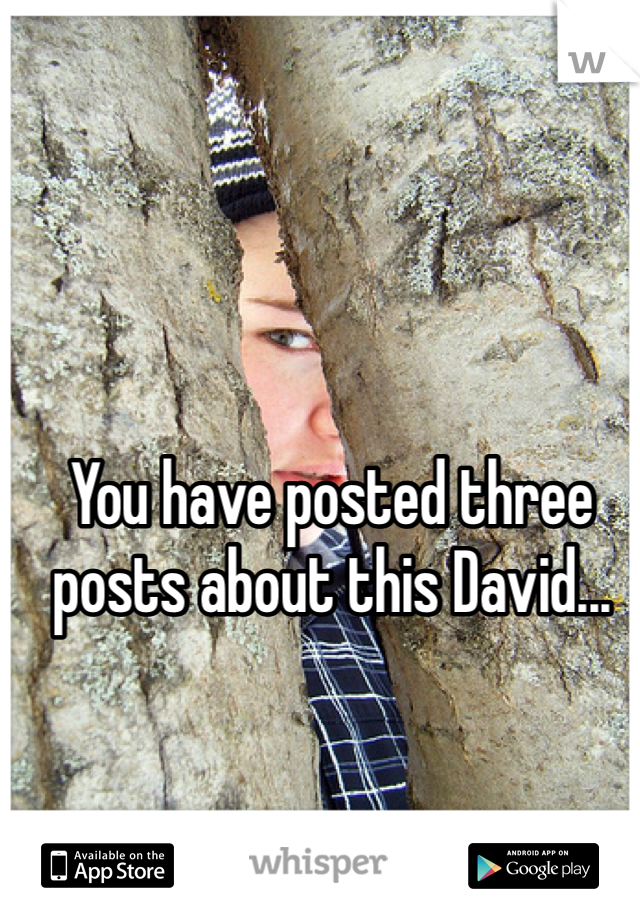 You have posted three posts about this David...