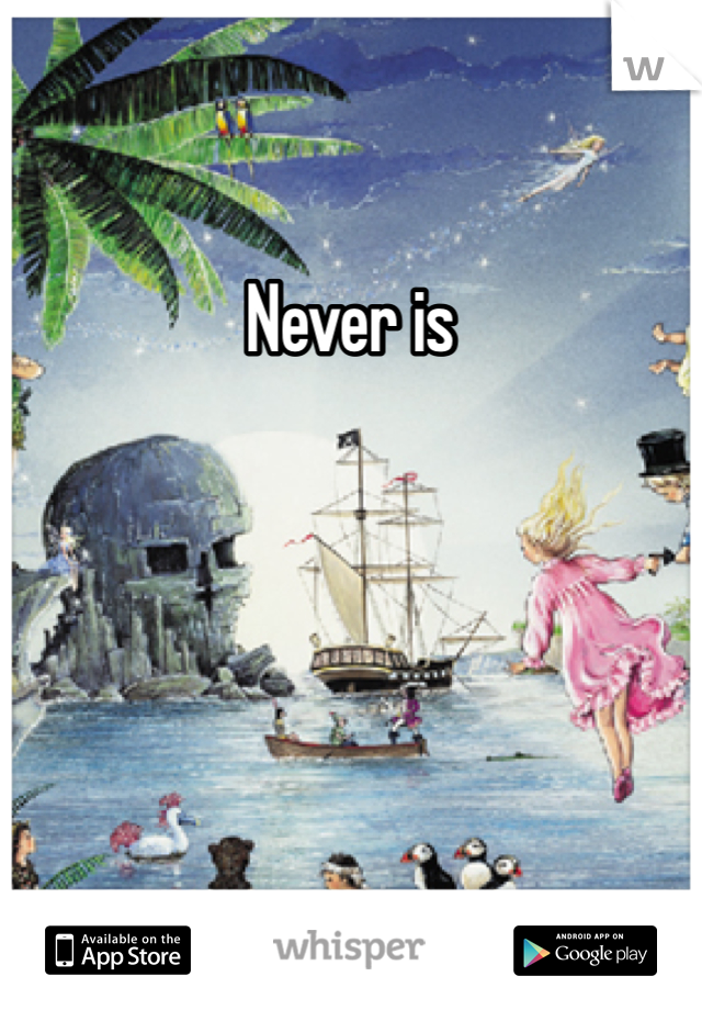 Never is