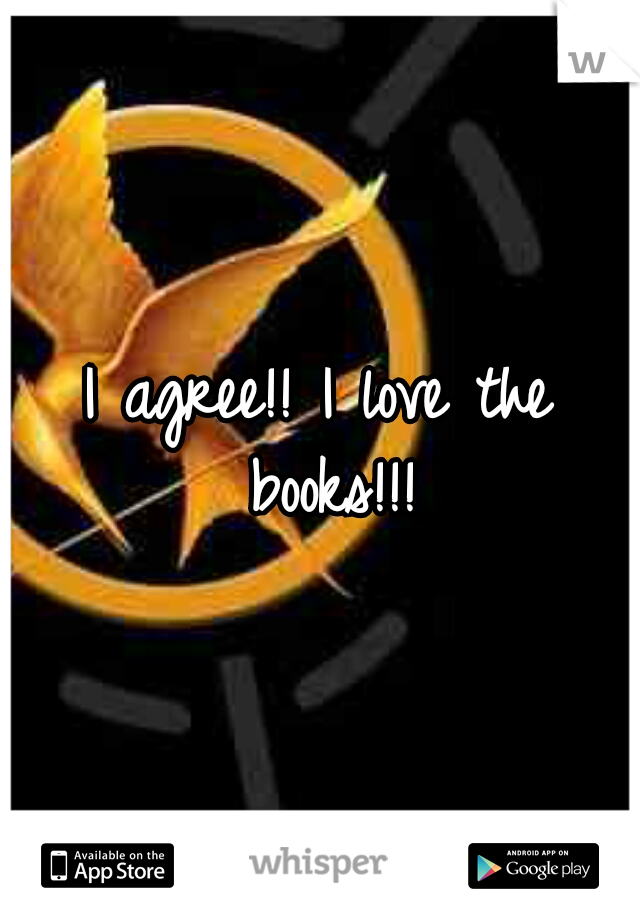 I agree!! I love the books!!!